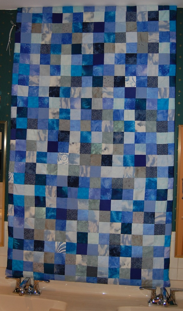 Patchwork shade, closed